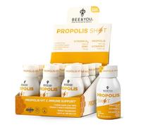 BEE and You Propolis Shot - Vitamin C, Vitamin D3, Zinc, Immune Support, Gut Health, Digestive Health, 50ml x 12 Pack