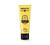Bee Bald SMOOTH Daily Moisturizer tones, hydrates and moisturizes, smoothing away fine lines, wrinkles and dry patches and helps control oil and shine to feel cool, fresh and comfortable.