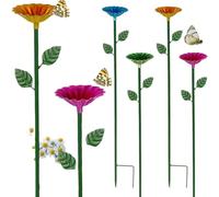 Bee Bath Metal Flower Design Garden Butterfly Bath Bowl Cup