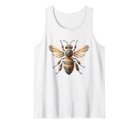 Bee Bumble Bee Dot Day Art Save the Bees Honey Beekeeper Tank Top