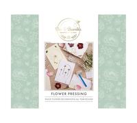 Bee & Bumble Premium Adult and Older Kids Kids Starter Flower Pressing Making Hobby Crafting Kit, Flower Press, Picture Frame, Cards, Bookmarks, Gift Tags, PVA Adhesive, Gift Sets for Hobbies