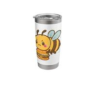 Bee Burger Busy Cartoon Stainless Steel Insulated Tumbler