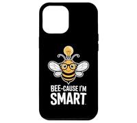 Bee Cause I Am Smart Back To School Teacher Case for iPhone 12 Pro Max