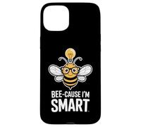Bee Cause I Am Smart Back To School Teacher Case for iPhone 15 Plus