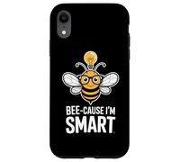 Bee Cause I Am Smart Back To School Teacher Case for iPhone XR