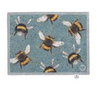 Bee Charity Doormat - Blue - 50 x 75cm