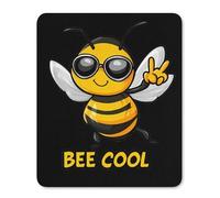 Bee Cool Square Soft Gaming Mouse Mat Non-Slip Mousepad for Desk Laptop Computer Home