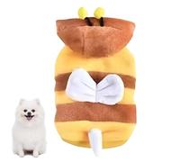 Bee Costume for Dogs, Bee Costume for Dogs, Dog Costume with Hats | Cosplay Costume, Winter Cat Outfit, Funny Reusable Pet Hoodies