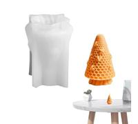 Bee Cylinder Mold, Honey Combination Resin and Resin Mold - Cylinder Soap Mold 3D Candle Mold | Casting Resin Art Animal Home Decor for Candy and Chocolate