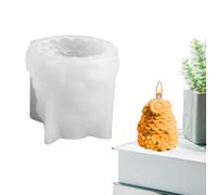 Bee Cylinder Mould, Honey Comb Resin Resin Mold | 3D Silicone Candle Mould Cylinder Soap Mould,Resin Art Resin Home Decoration for Candy and Candy