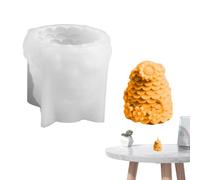 Bee Cylinder Silicone Mold - Soap 3D Candle Mould, Innovative Design, Effortless Installation, Casting Home Decoration Quick, Release Animal Resin Art Chocolate | Light Weight Easy to Instal