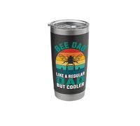Bee Dad Like A Regular Dad But Cooler Stainless Steel Insulated Tumbler