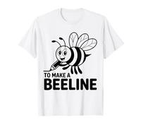 Bee Design to Make a Beeline Fun for Kids and Teachers Idiom T-Shirt