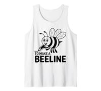 Bee Design to Make a Beeline Fun for Kids and Teachers Idiom Tank Top
