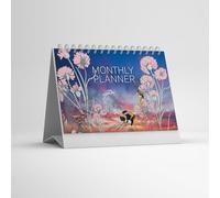 Bee Desk Calendar | A5 size monthly planner | 12 Month + Important Dates & Notes | Rolling Month Start | Practical and stylish for any Nature Lover.