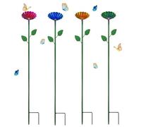 Bee drinking bowl for garden | 4 pieces, flower shaped bowl | butterfly drinker, Gardeners Animal Lovers Terrace Garden Front Balcony School Courtyard Park