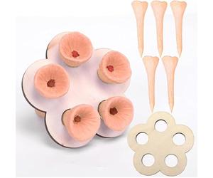 Bee Drinking Cups for Garden,Bee Bee Cups for Thirsty Bees Garden with Seedling Cup Thirsty Pollinators Need A Drink Bees Need Safe Places to Drink Bee Watering Stations for Garden Decor