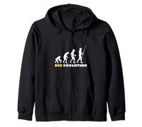 Bee Evolution Zip Hoodie