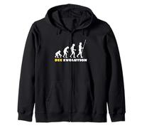 Bee Evolution Zip Hoodie