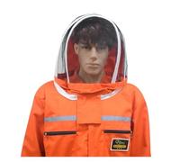 Bee Farm Ventilated Beekeeping Suit With Fencing Veil Professional Anti Bee Suit Beekeeper Clothing cultura Clothes ,Full Protection(XL170)