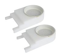 Bee Feeder Entrance Feeder Bee Box Water Sugar Feeder Lid for Feeding Bees 2Pcs Plastic Durable Wear Resistant Easy to Use for Beekeepers Beginner Beekeeping Equipment