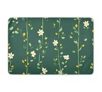 Bee Flying Daisy Flower Alfalfa Sprouts Jungle Extra Large Resuable Changing Pad Covers Water Resistant Potty Training Mattress Pad Breathable Pee Mats for Children Adults Pets, 52" L x