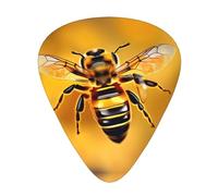 Bee Flying Print 12pcs Guitar Cubes for Guitar and Ukulele, Unique Guitar Gift
