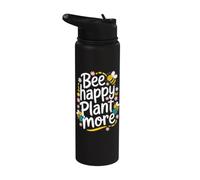 Bee-Friendly Gardener Pollinator Garden and Save the Bees Stainless Steel Insulated Water Bottle