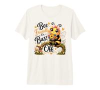 Bee Friendly Or Buzz Off Save The Bees Beekeeper Flower Premium T-Shirt