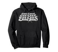 BEE GEES Disco Pop Band Official Stacked Logo Pullover Hoodie