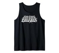 BEE GEES Disco Pop Band Official Stacked Logo Tank Top