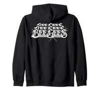 BEE GEES Disco Pop Band Official Stacked Logo Zip Hoodie