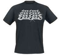 Bee Gees Stacked Logo T-Shirt black XL