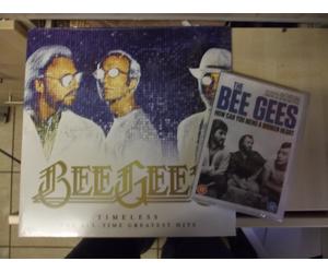 Bee Gees Timeless SEALED 2 COLOURED LP SET.+FREE BEE GEE'S SEALED HISTORY OF DVD