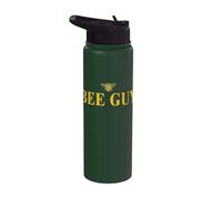 Bee Guy Beekeeper Apiary Cool Funny Beekeeping Stainless Steel Insulated Water Bottle