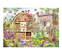 Bee Hall | 1000 Piece Jigsaw Puzzle | Summer Beehive | Sustainable Jigsaw Puzzle for Adults | Premium 100% Recycled Board | Great Gift for Adults | Gibsons Games