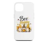 Bee Happy Gnomes With Honey Bees Cute Beekeeping Design Case for iPhone 13