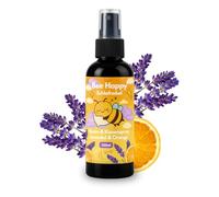 Bee Happy Pillow Spray 100ml - Organic Lavender Orange with Essential Oils Fresh Fragrance for Pillows, Bed & Closet Ideal for Yoga, Relaxation, Concentration & as a Room Spray