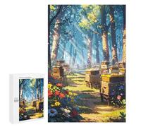 Bee Haven, 1000 PCS Adult Picture Puzzle, Winter Gift - for Quiet Evenings And Focused Play