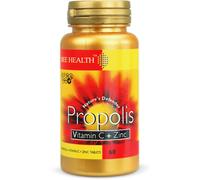 Bee Health Propolis Vitamin C+ Zinc 60 Tablets