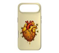 Bee Heart Anatomy Honeycomb Beekeeper Nature Pollinator Cute Case for iPhone Air