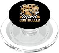 Bee Hive Mind Controller Funny Beekeeper PopSockets PopGrip for MagSafe