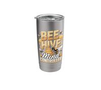 Bee Hive Mind Controller Funny Beekeeper Stainless Steel Insulated Tumbler