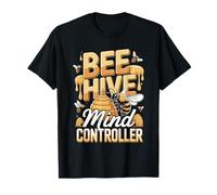 Bee Hive Mind Controller Funny Beekeeper T-Shirt