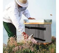 Bee Hive Outdoor Cover - 5-layer Adjustable Waterproof Beehive Insulation Coverr | Windproof Cover Warming Tool , Or Raising Keeping Farm Honeycomb Honey Garden Backyard