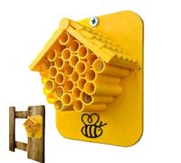 Bee Hive Small, Nesting Habitat Transparent, Hive Box Gear with Smart Style, Utility Helper for Daily Nest, Mate, Bee Helper for Beekeeper Farm Gardening Enthusiast Outdoor Park 3.54x4.45 inches