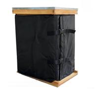 Bee Hive Wrap for 8 & 10 Frame Langstroth Hives Insulated Beehive Cover Waterproof Windproof Adjustable Beekeepings Supplies for Cold Weather Protection(420D)