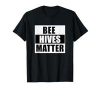 Bee Hives Matter Funny Beekeeping Pollinator Awareness T-Shirt