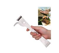 Bee Honey Beekeeping Tools Set Stainless Steel Thumb Type Bee Hive Scraper Beekeeping Scraper Beekeeping Cutter Honey