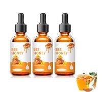 Bee Honey Eye Serum, Natural Honey Eye Serum Against Wrinkles, Anti-Ageing Eye Serum, Moisturises the Skin and Glows, Suitable for All Skin Types (3 Pieces)